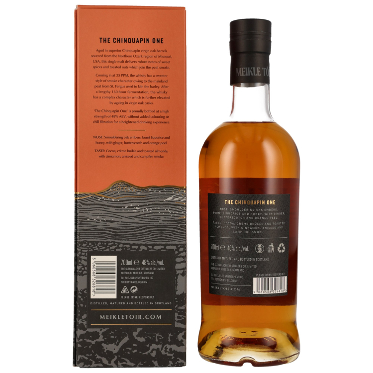 Preview: Meikle Tòir 5 Jahre - The Chinquapin One - Heavily Peated GlenAllachie